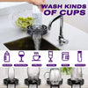 Glass Sink Rinser — Instant Cup & Bottle Cleaner