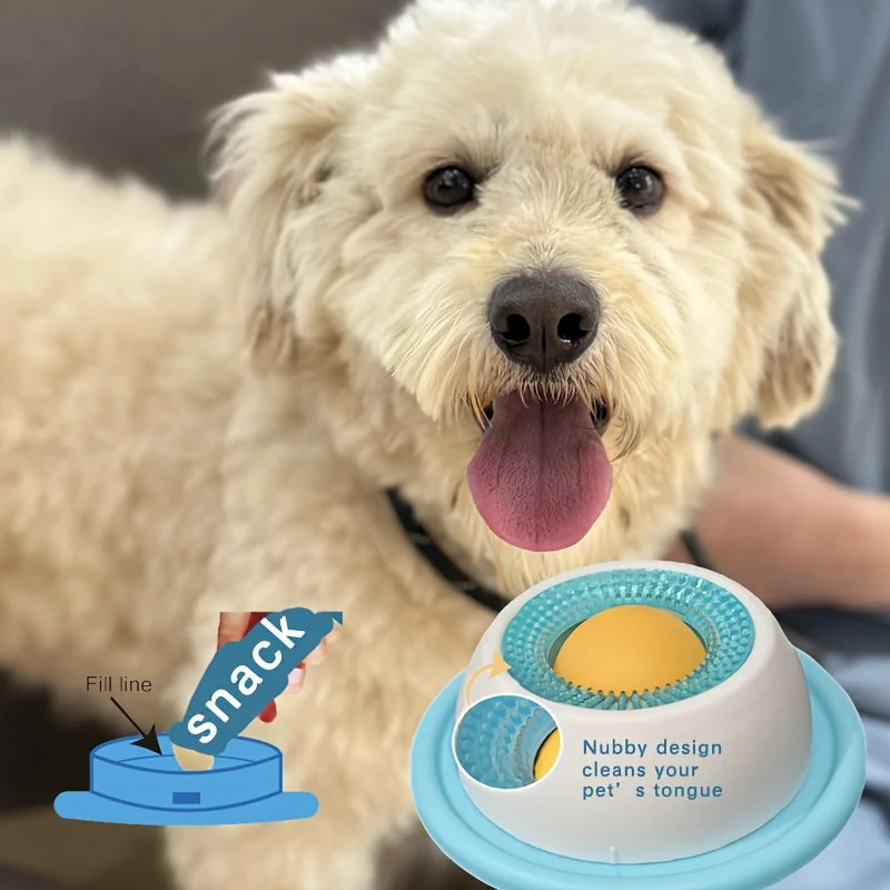 ZenLick lick mat surface texture detail for spreading yogurt and soft treats