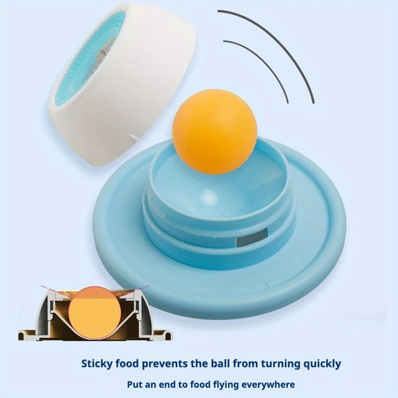 ZenLick calming lick mat in Orange color variant