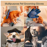 Gant de toilettage — Brosse anti-poils douce pour chiens et chats 6