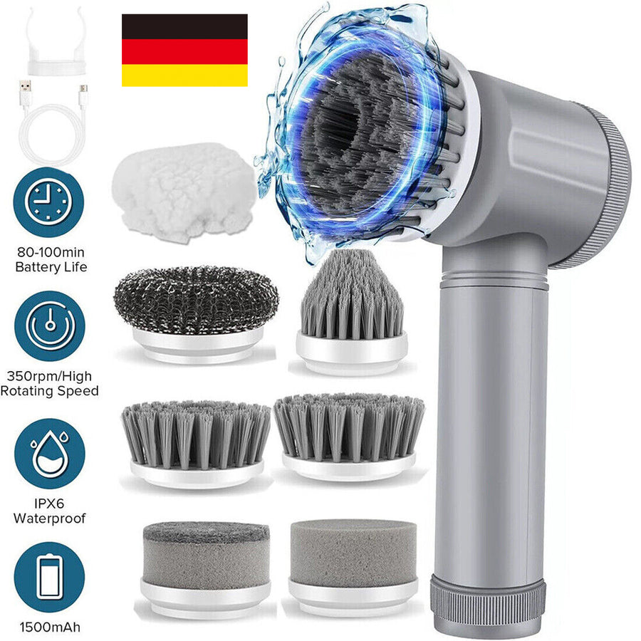 TurboScrub — Cordless Electric Spin Scrubber